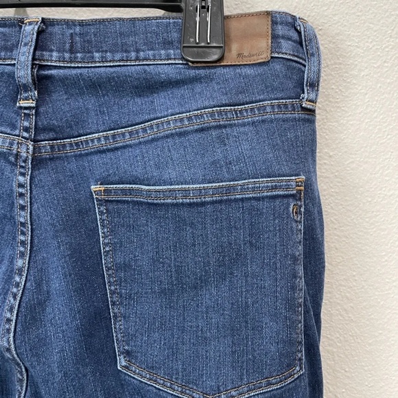 Women's Madewell High Riser Skinny Blue Jeans Size 32 x 27 inseam - Picture 8 of 10